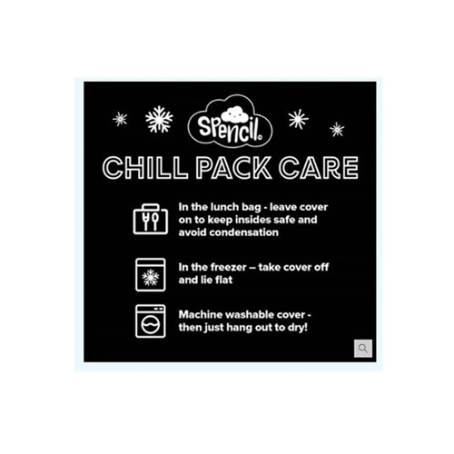 SPE-CHPK-B - SPENCIL BIG CHILL PACKS Fits Big Spencil Lunch Bags(4)